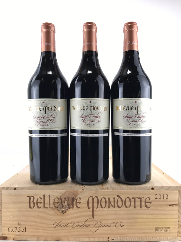 2012 Bellevue Mondotte, Saint-Emilion Grand Cru, Case of 6 btls