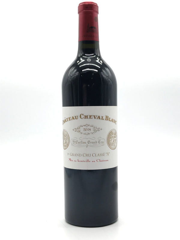 2018 Chateau Cheval Blanc, Premier Grand Cru Classe A, Saint-Emilion Grand Cru, Bottle (750ml)