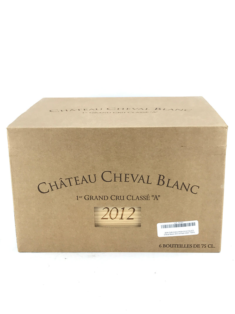 2012 Chateau Cheval Blanc, Saint-Emilion, Case of 6 btls