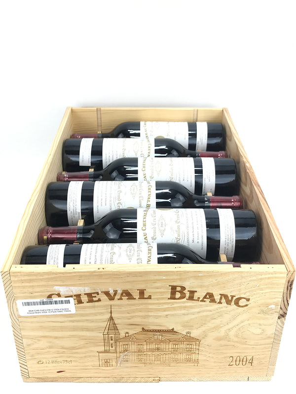 2004 Chateau Cheval Blanc, Saint-Emilion, Case of 12 btls