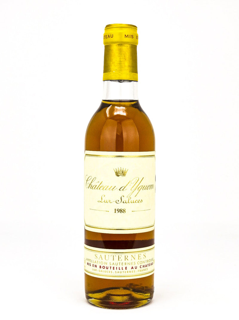 1988 Chateau d'Yquem, Sauternes, Half Bottle (375ml)
