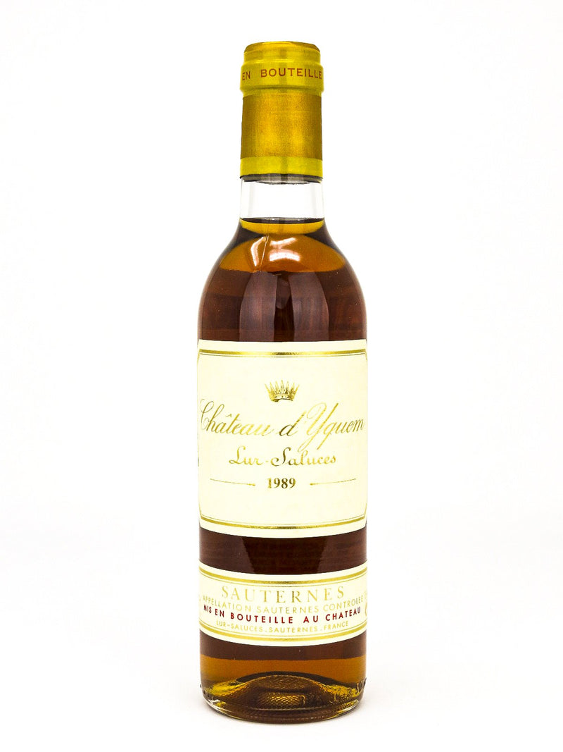 1989 Chateau d'Yquem, Sauternes, Half Bottle (375ml)