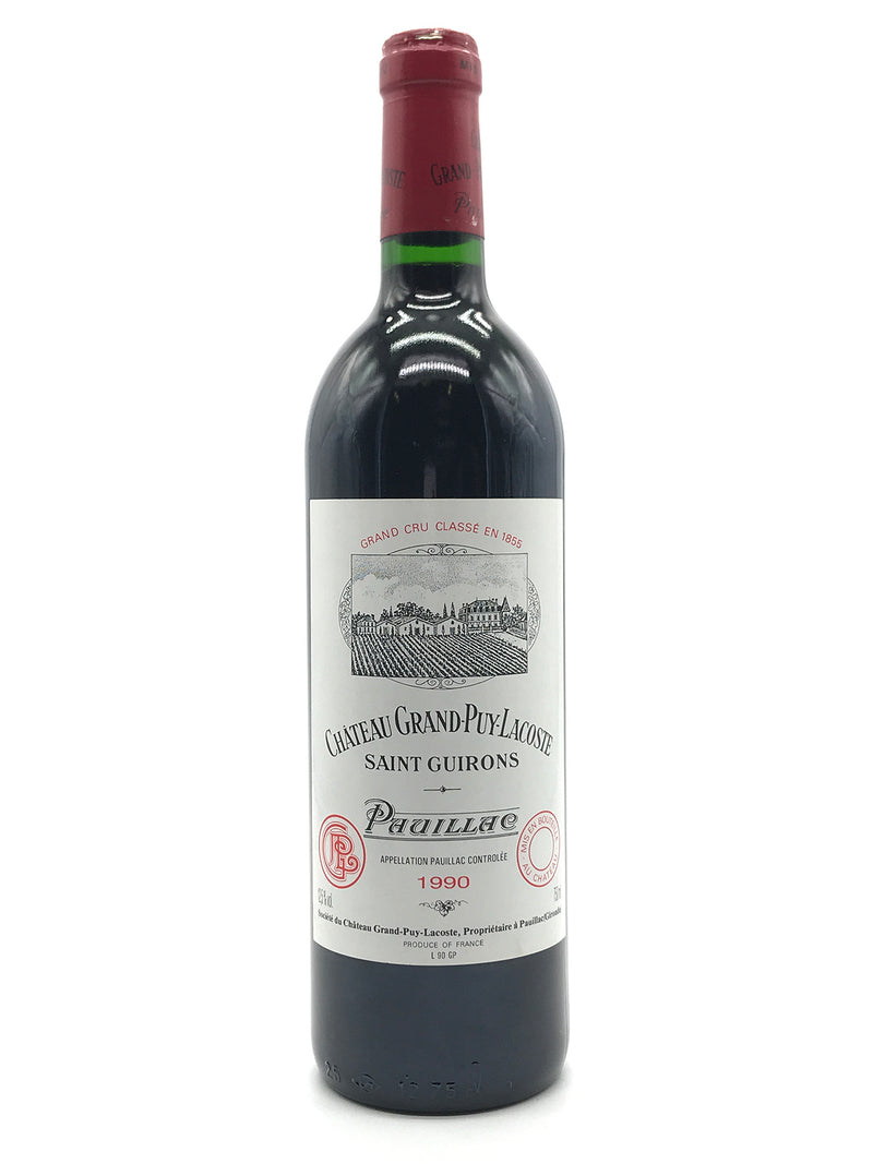 1990 Chateau Grand-Puy-Lacoste, Pauillac, Bottle (750ml)