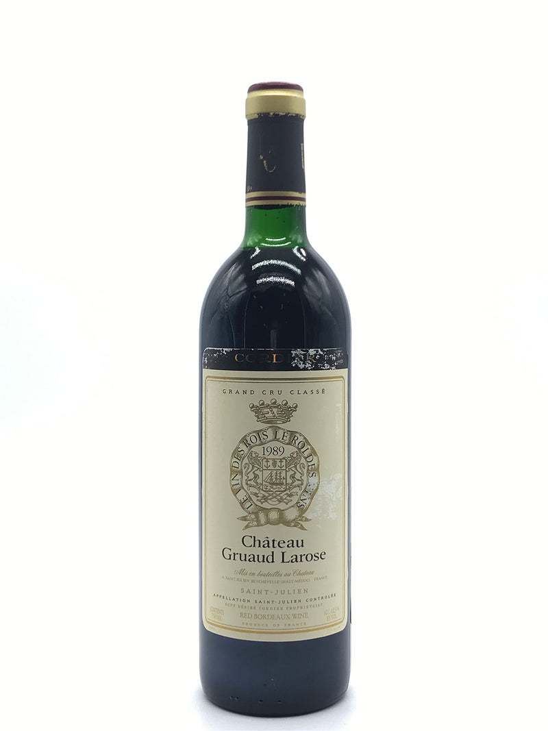 1989 Chateau Gruaud-Larose, Saint-Julien, Bottle (750ml)