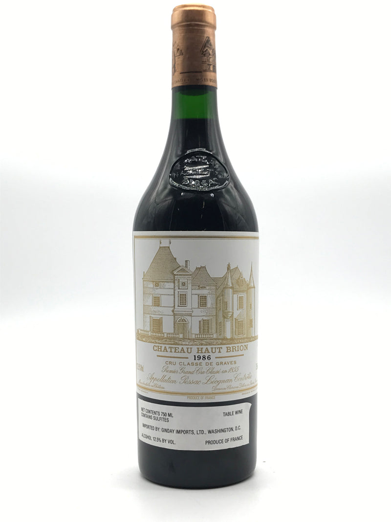 1986 Chateau Haut-Brion, Pessac-Leognan, Bottle (750ml)