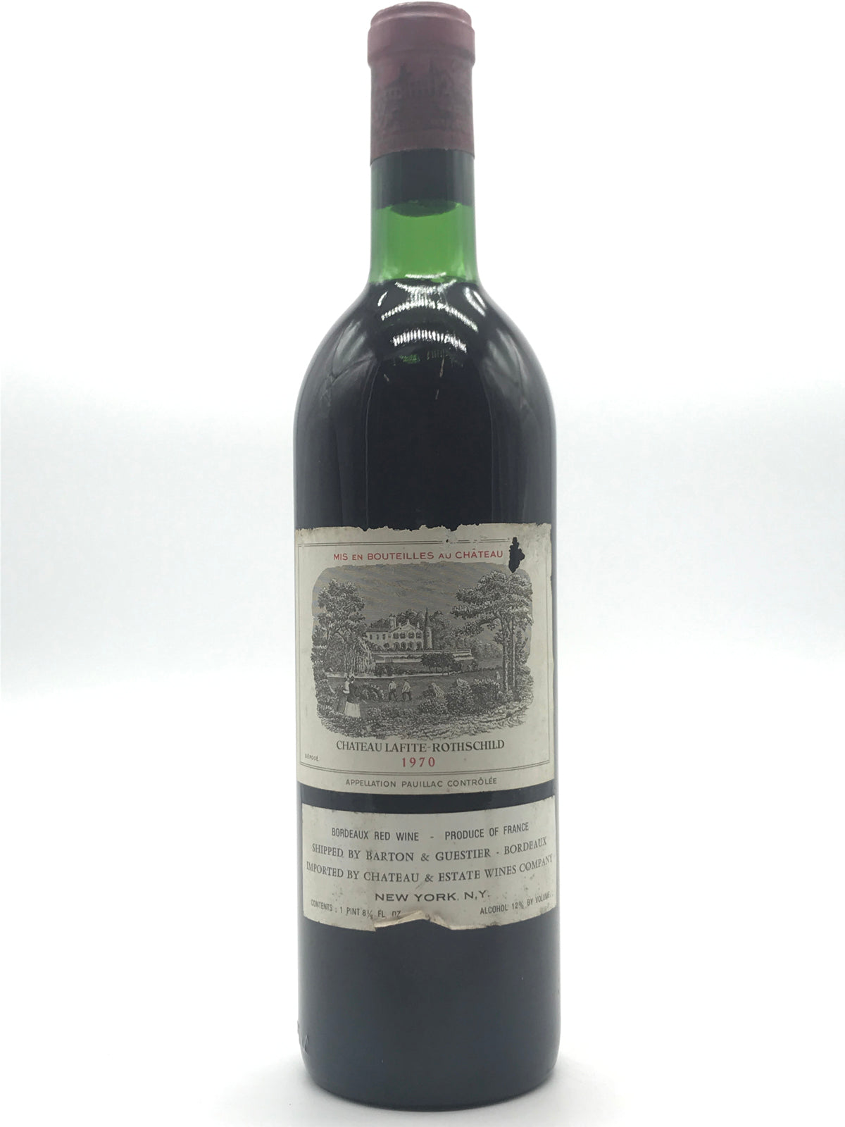 1970 Chateau Lafite Rothschild, Pauillac, Bottle (750ml) [Nicked Label
