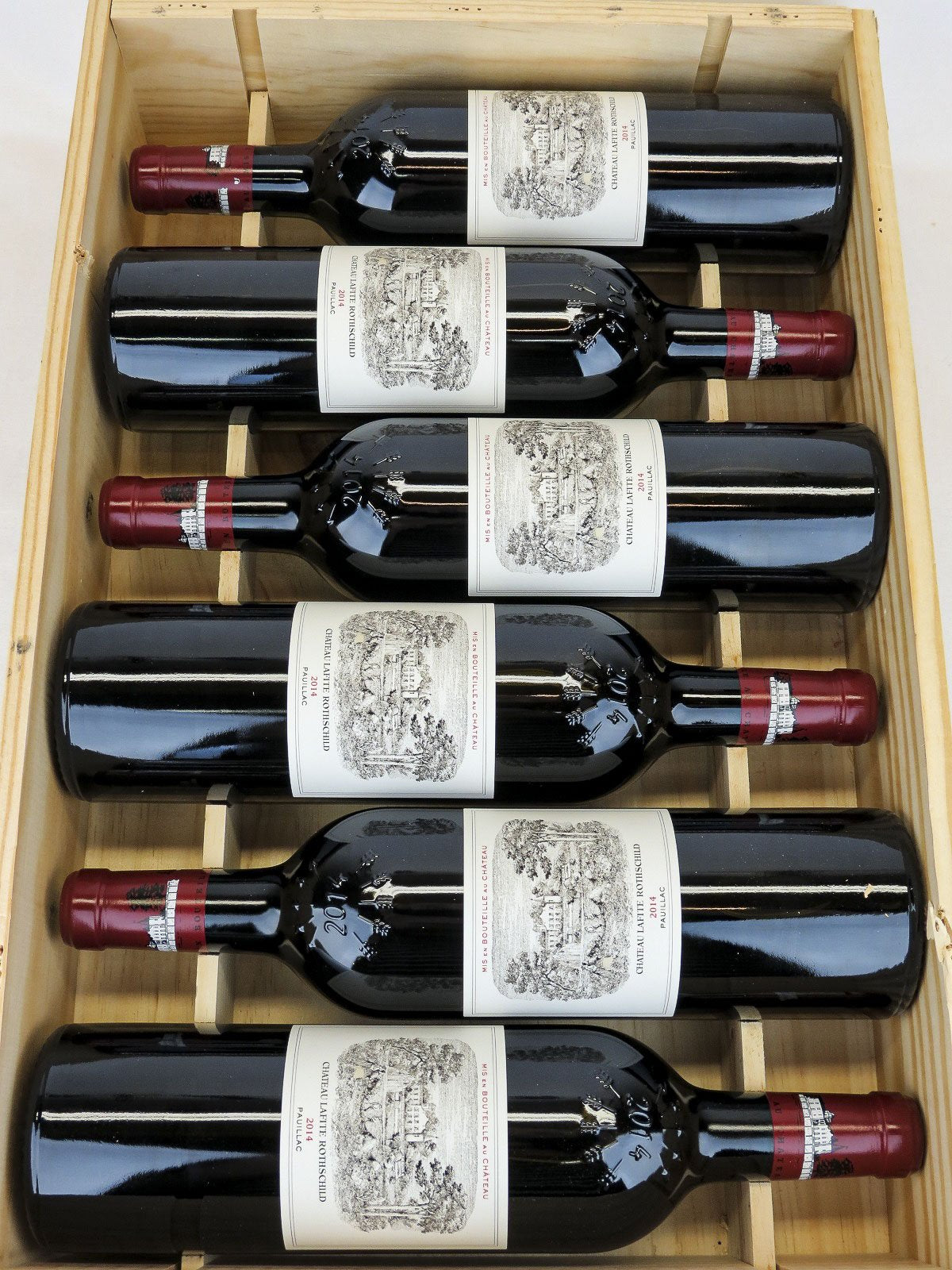 2014 Chateau Lafite Rothschild, Pauillac, Case of 6 btls, [Chateau Dir