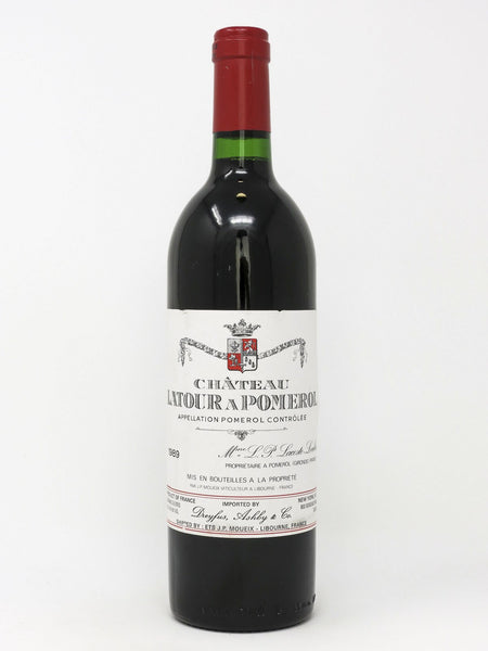 1989 Chateau Latour A Pomerol, Pomerol, Bottle (750ml) – Grand Cru 