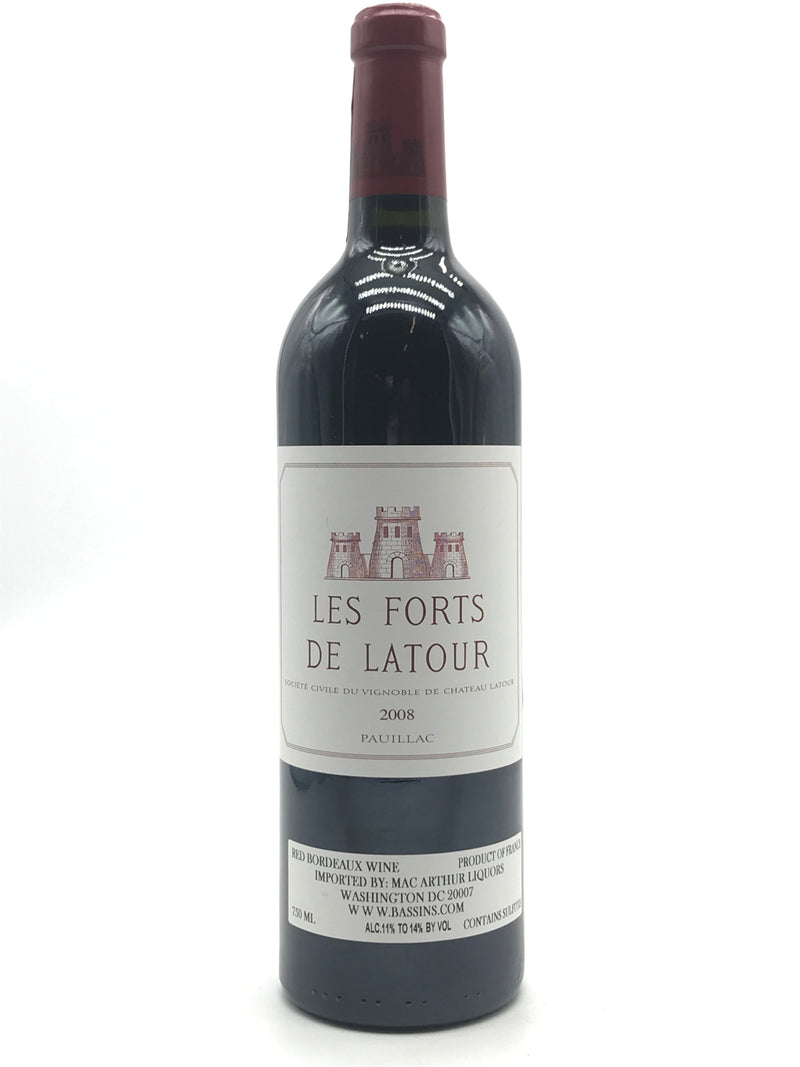 2008 Les Forts de Latour, Pauillac, Bottle (750ml)