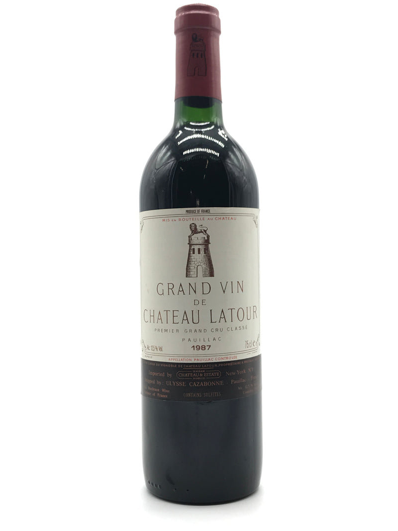 1987 Chateau Latour, Pauillac, Bottle (750ml)