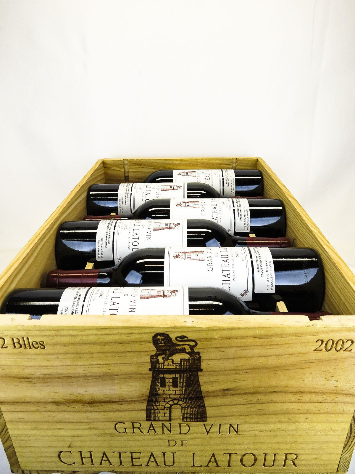 2002 Chateau Latour, Pauillac, Case of 12 btls 2002 Chateau Latour, Pauillac, Case of 12 btls