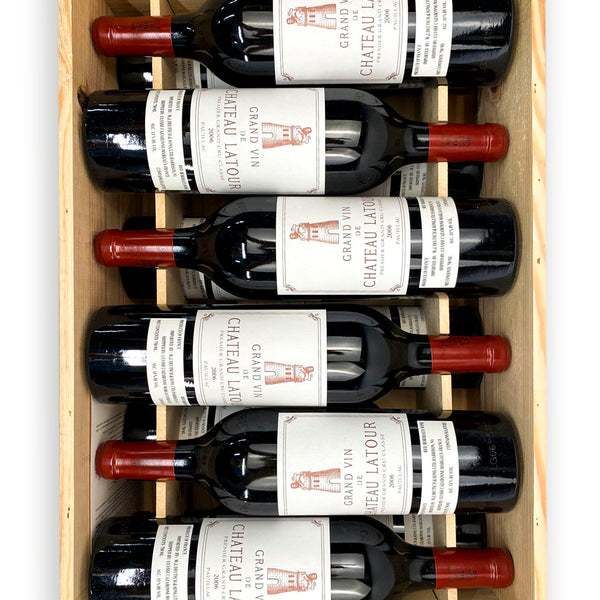 GRAND VIN DE CHATEAU LATOURワイン木箱5個セット BDXLATLATO-PK12-2006-