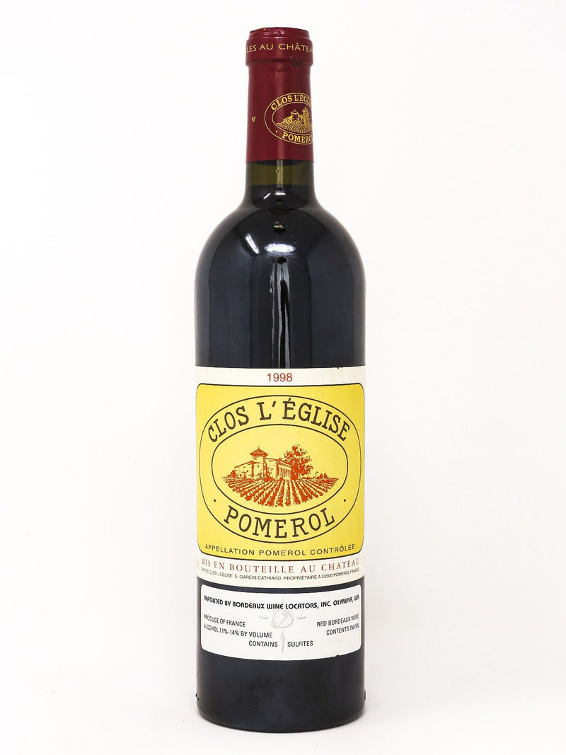 1998 Clos L'Eglise, Pomerol