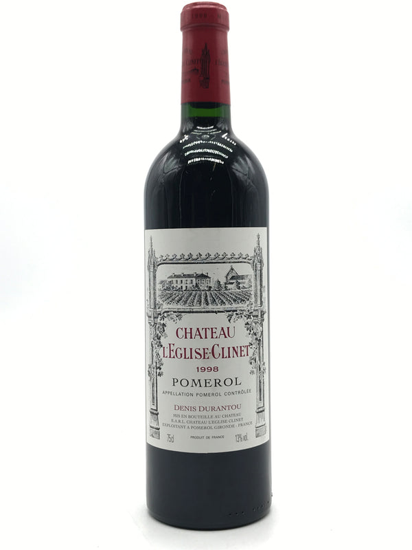 1998 Chateau L'Eglise-Clinet, Pomerol, Bottle (750ml)