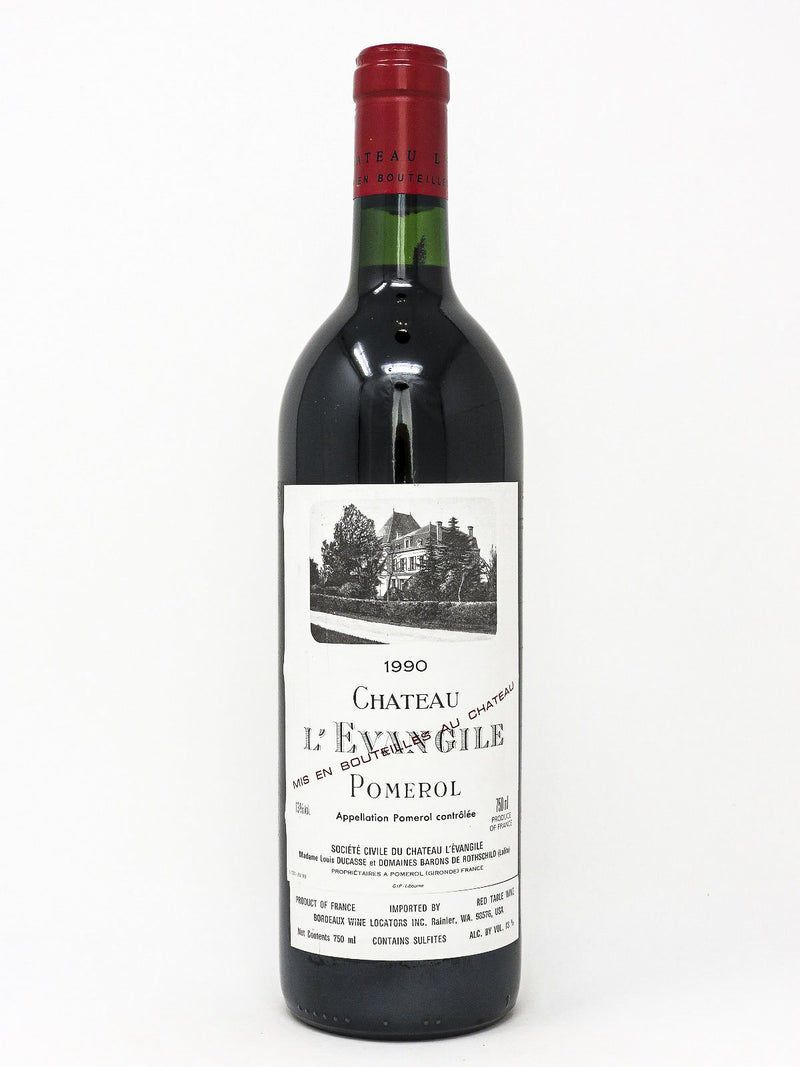 1990 Chateau L'Evangile, Pomerol, Bottle (750ml)