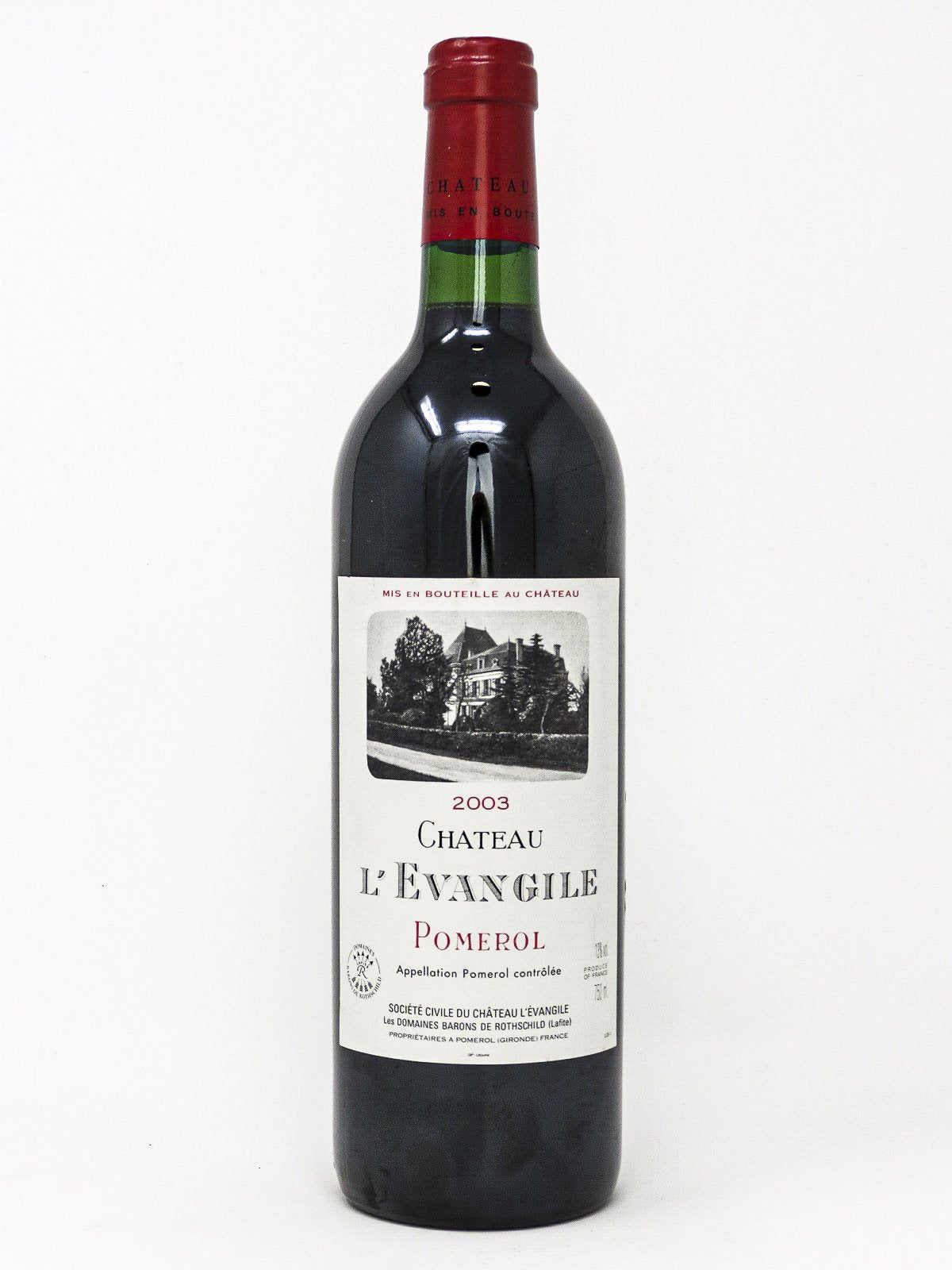 2003 Chateau L'Evangile, Pomerol, Bottle (750ml)