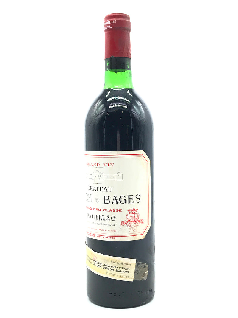 1978 Chateau Lynch-Bages, Pauillac, Bottle (750ml) [Bin Soiled Label]