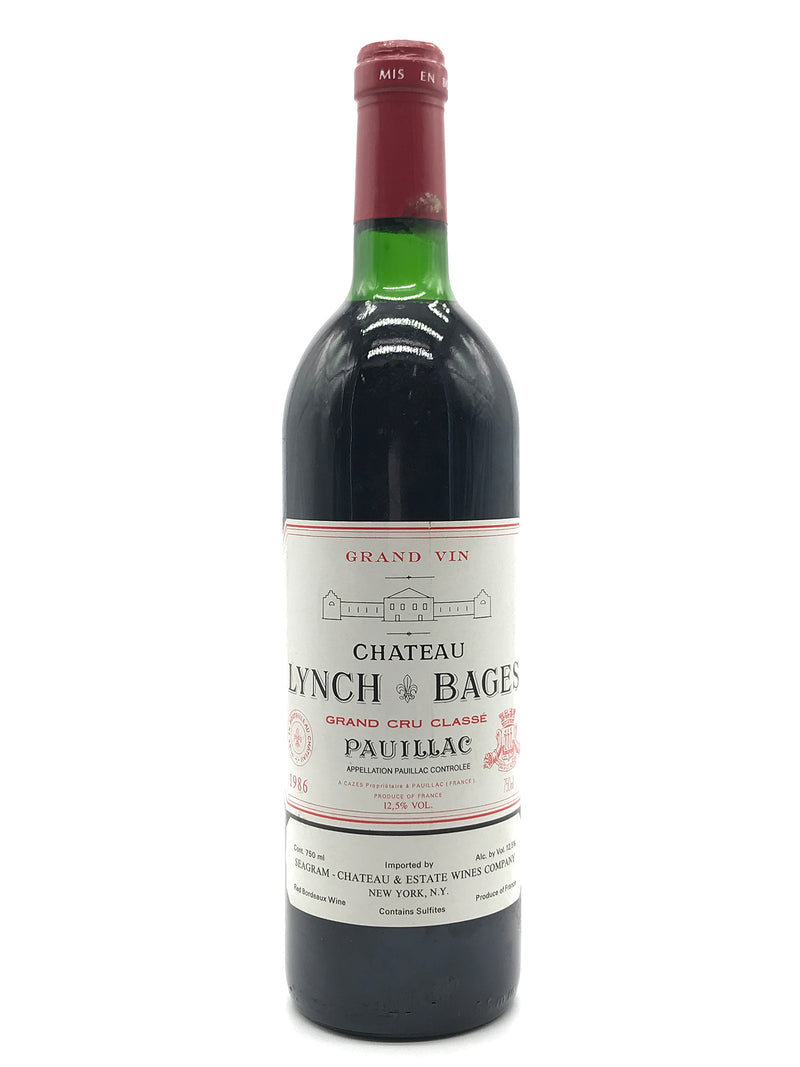 1986 Chateau Lynch-Bages, Pauillac, Bottle (750ml)