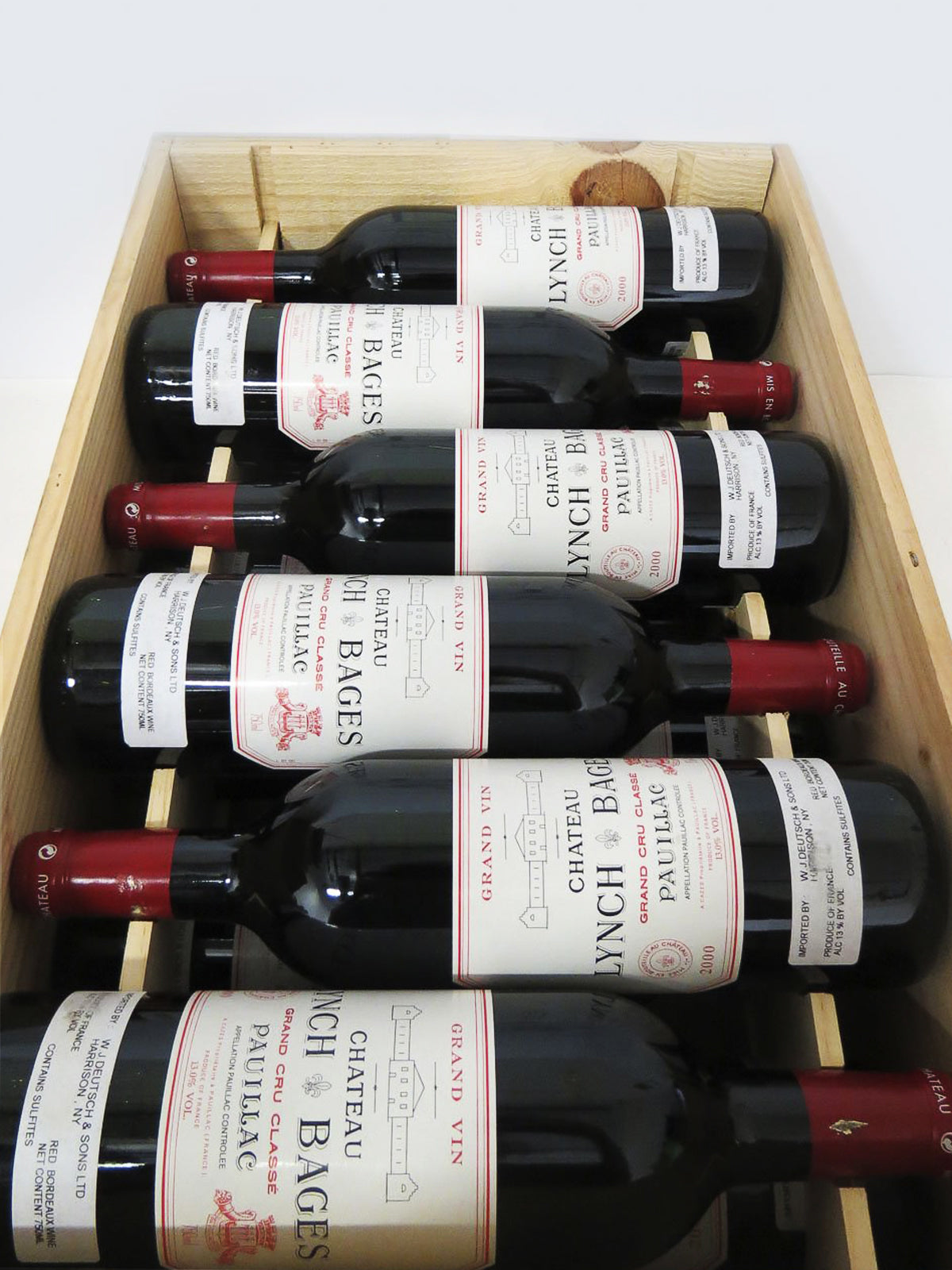 2000 Chateau Lynch-Bages, Pauillac, Case of 12 btls