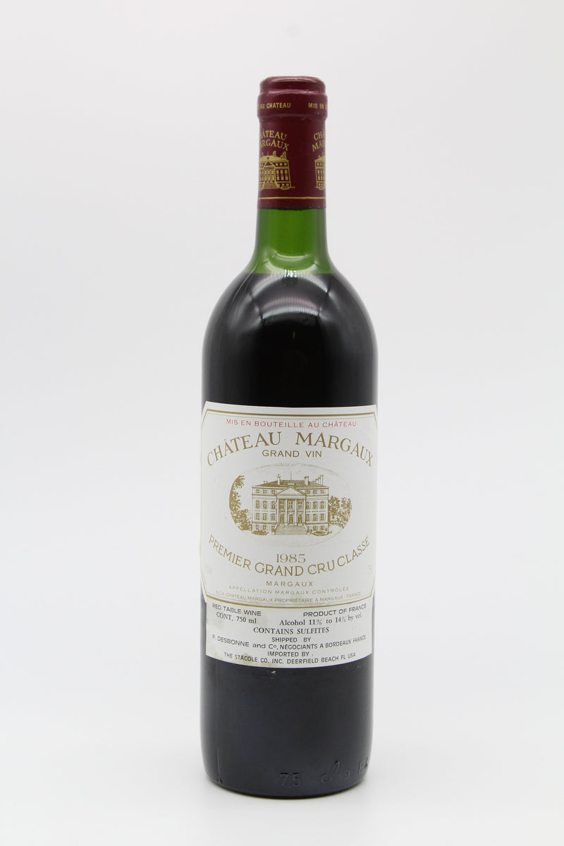 1985 Chateau Margaux, Premier Cru Classe, Margaux, Bottle (750ml)