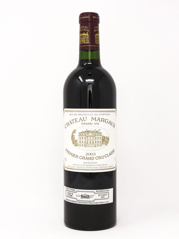 2003 Chateau Margaux, Premier Cru Classe, Margaux, Bottle (750ml)