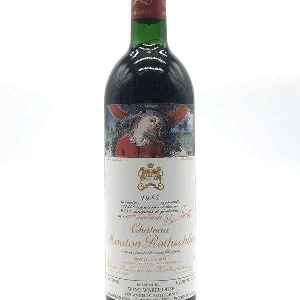 グ*！様 Château Mouton Rothschild 1985 赤ワイン 1985 Château Mouton Rothschild, Pauillac – Wine Consigners Inc.