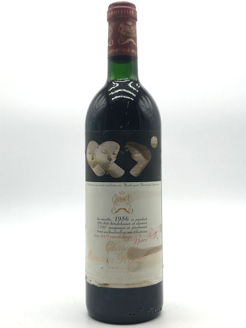 1986 Chateau Mouton Rothschild, Pauillac, Bottle (750ml)
