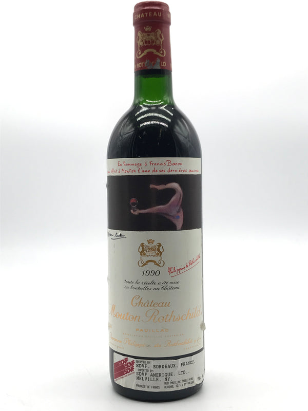 1990 Chateau Mouton Rothschild, Pauillac, Bottle (750ml)