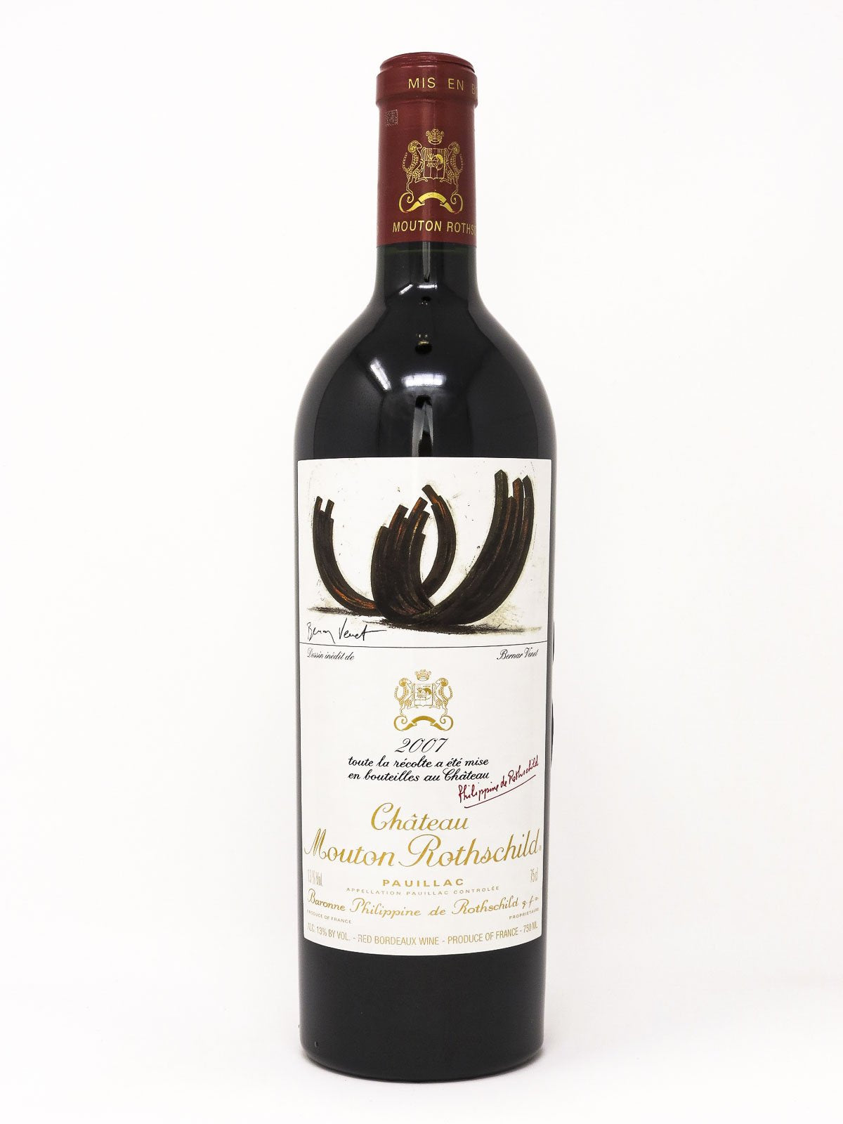 みー　Château Mouton Rothschild 2007 2007 Chateau Mouton Rothschild, Pauillac, Bottle (750ml)