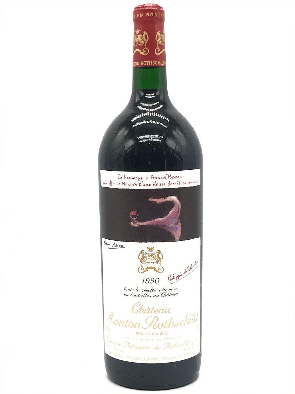 1990 Chateau Mouton Rothschild, Pauillac, Magnum (1.5L) – Grand Cru ...