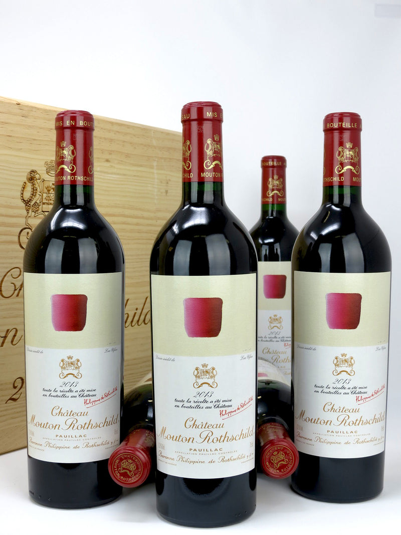2013 Chateau Mouton Rothschild, Pauillac, Case of 6 btls