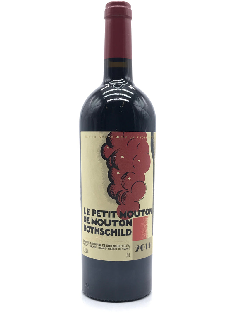 2015 Le Petit Mouton de Mouton Rothschild, Pauillac, Bottle (750ml)