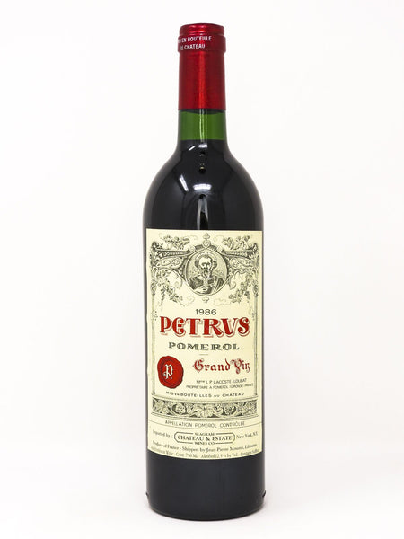 Petrus 1986 Pomerol 赤ワイン 1986 Petrus Pomerol, Bottle (750ml)