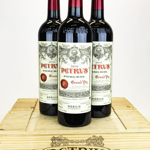 2010 Petrus Pomerol, Case of 3 Btls