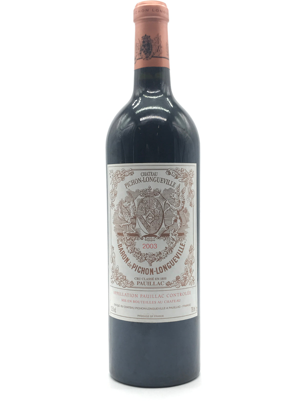 2003 Chateau Pichon-Longueville Baron, Pauillac, Bottle (750ml)