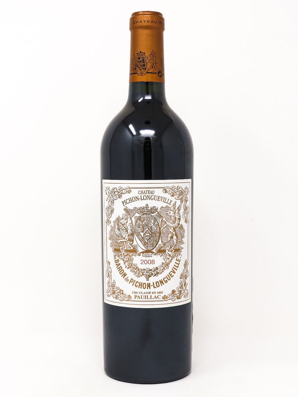 2008 Chateau Pichon-Longueville au Baron de Pichon-Longueville, Pauillac, Bottle (750ml)