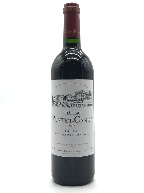 2003 Chateau Pontet-Canet, Pauillac, Bottle (750ml)