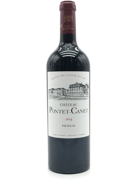 CHÂTEAU PONTET-CANET 2014 750ml 2014 Chateau Pontet-Canet, Pauillac, Bottle (750ml)