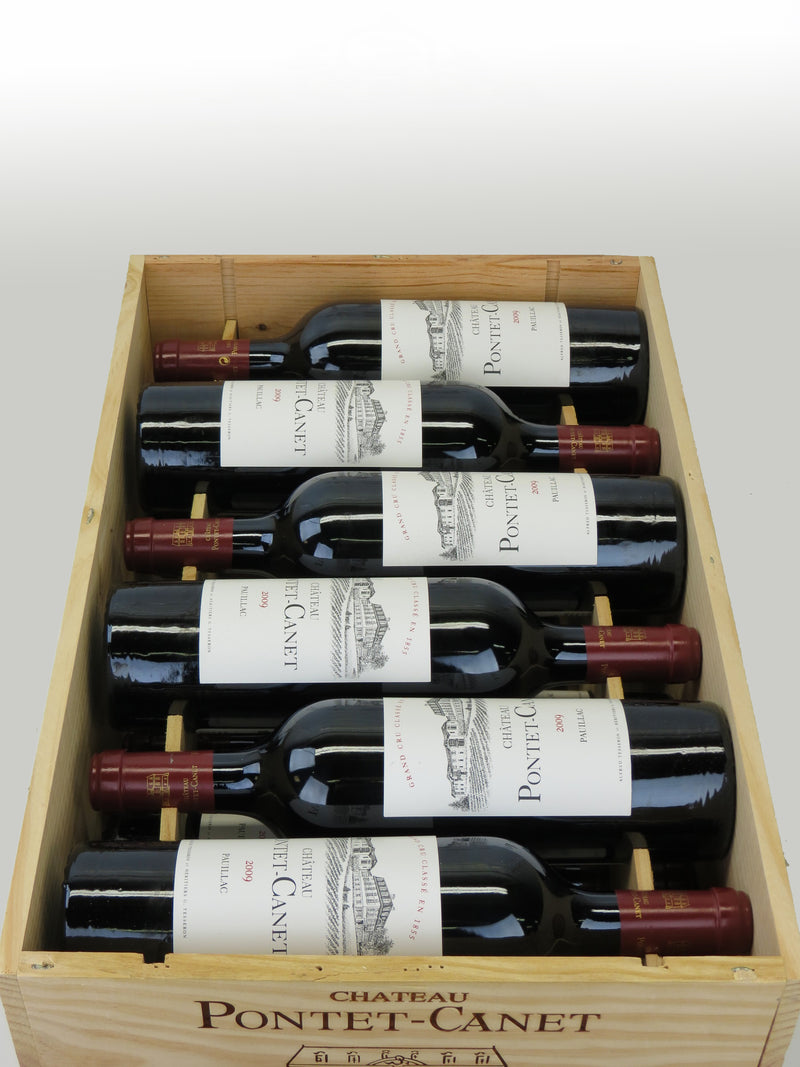 Pontet Canet 2009 12-Pack OWC 750mL