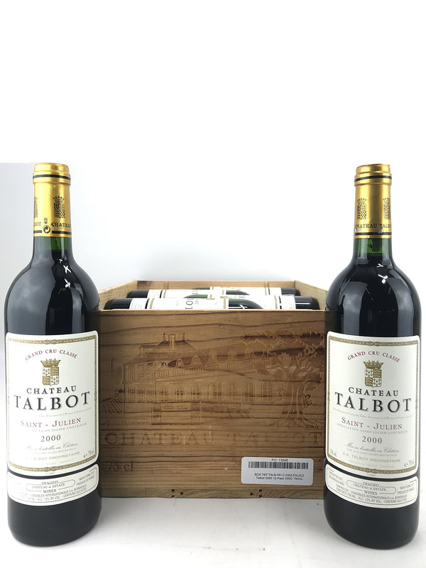 2000 Chateau Talbot, Saint-Julien, Case of 12 btls