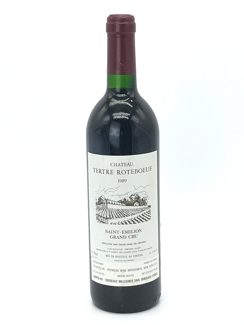 1989 Chateau Tertre Roteboeuf, Saint-Emilion Grand Cru, Bottle (750ml)