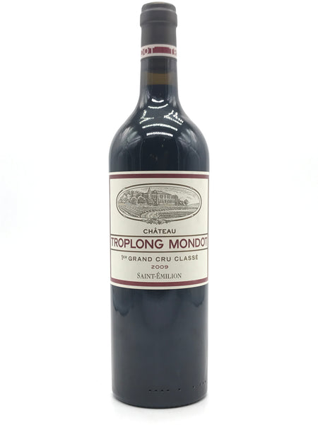 ワイン Chateau Troplong Mondot 2009 2009 Chateau Troplong Mondot, Saint-Emilion Grand Cru, Bottle (750ml)
