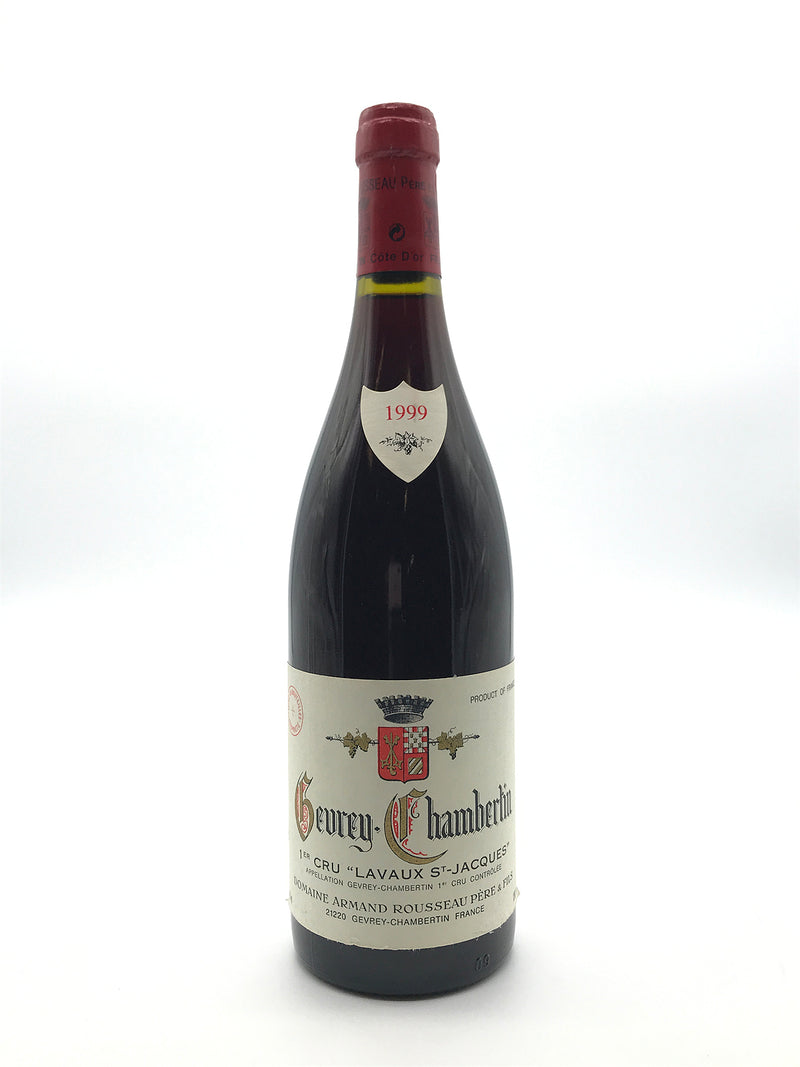 1999 Domaine Armand Rousseau, Gevrey-Chambertin Premier Cru, Lavaux St Jacques, Bottle (750ml)