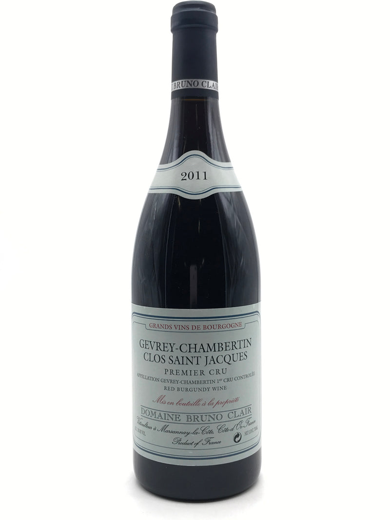 2011 Domaine Bruno Clair, Gevrey-Chambertin Premier Cru, Clos Saint-Jacques, Bottle (750ml)