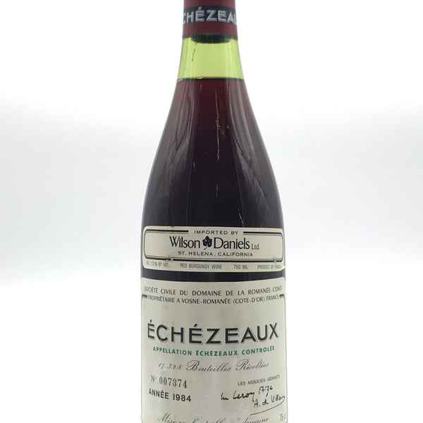 1984 Domaine de la Romanee-Conti, DRC, Echezeaux Grand Cru, Bottle (75