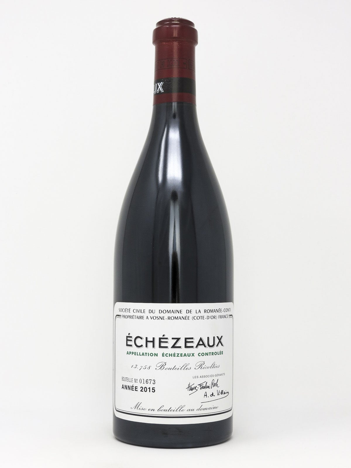 Echézeaux Grand Cru 2015年 750ml 2015 Domaine de la Romanee-Conti, DRC, Echezeaux Grand Cru, Case of 6