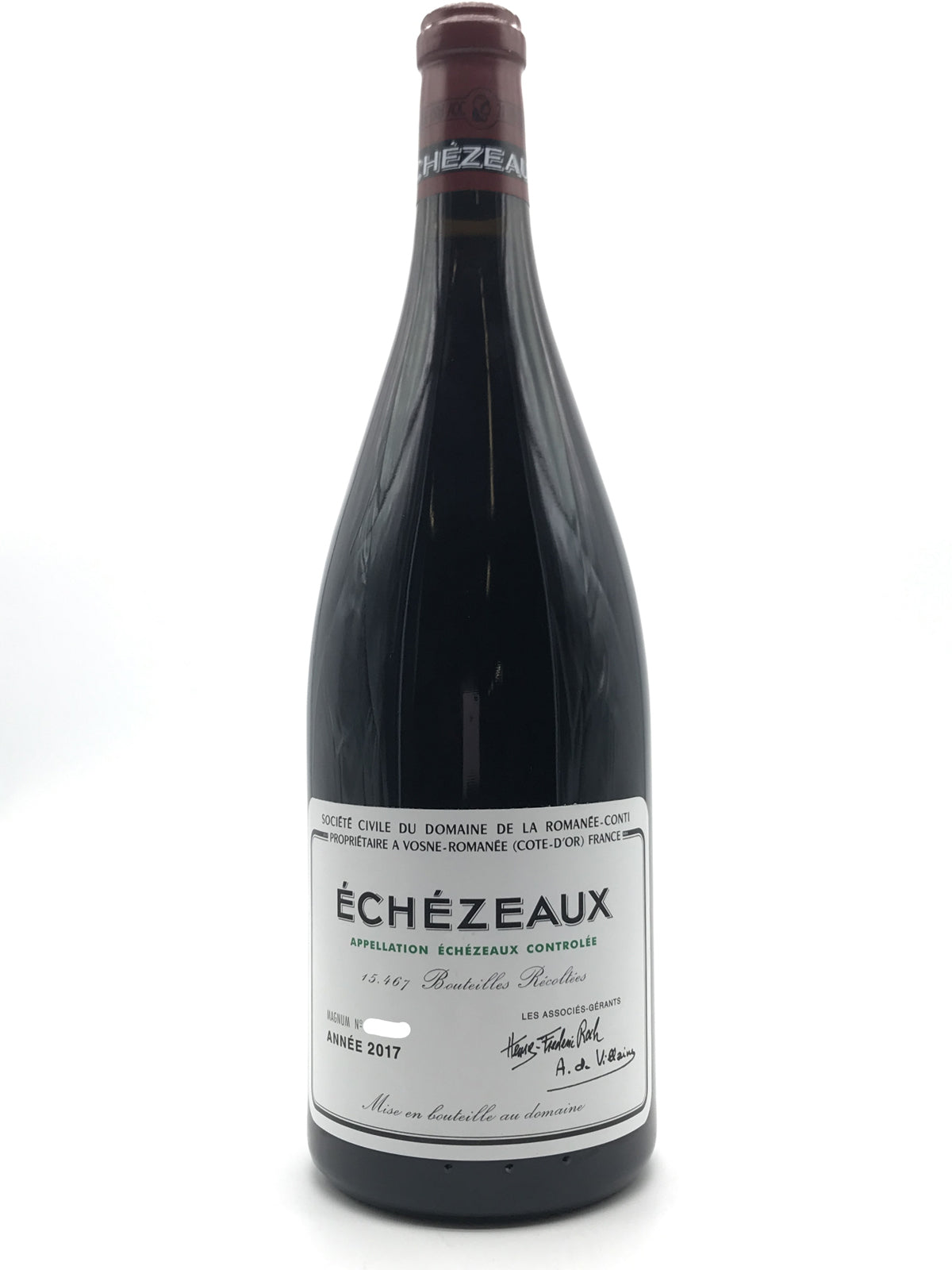 2017 Domaine de la Romanee-Conti, DRC, Echezeaux Grand Cru, Magnum (1.