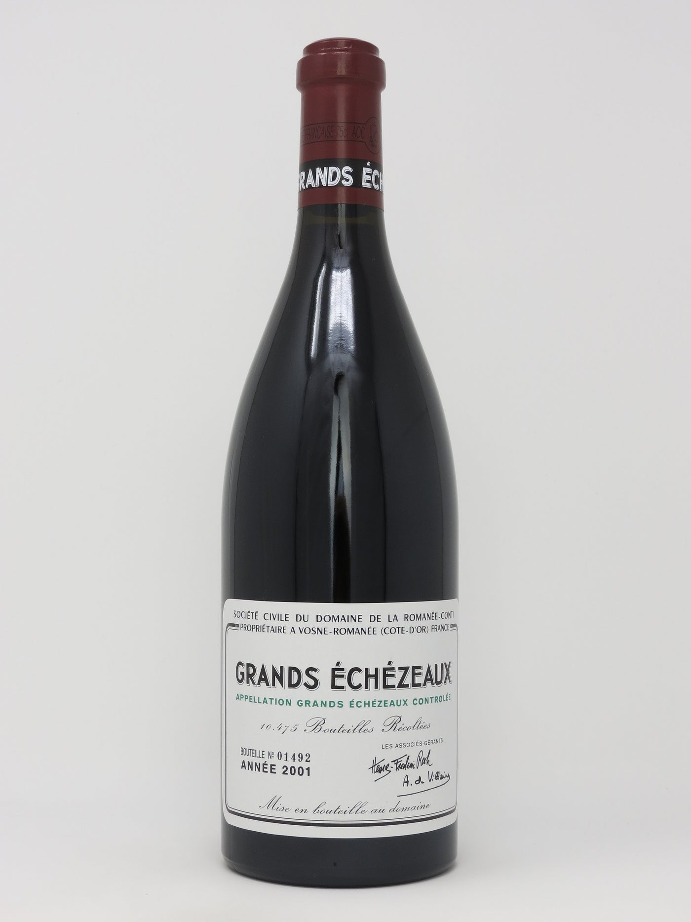 2001 Domaine de la Romanee-Conti, DRC, Grands Echezeaux Grand Cru, Bot
