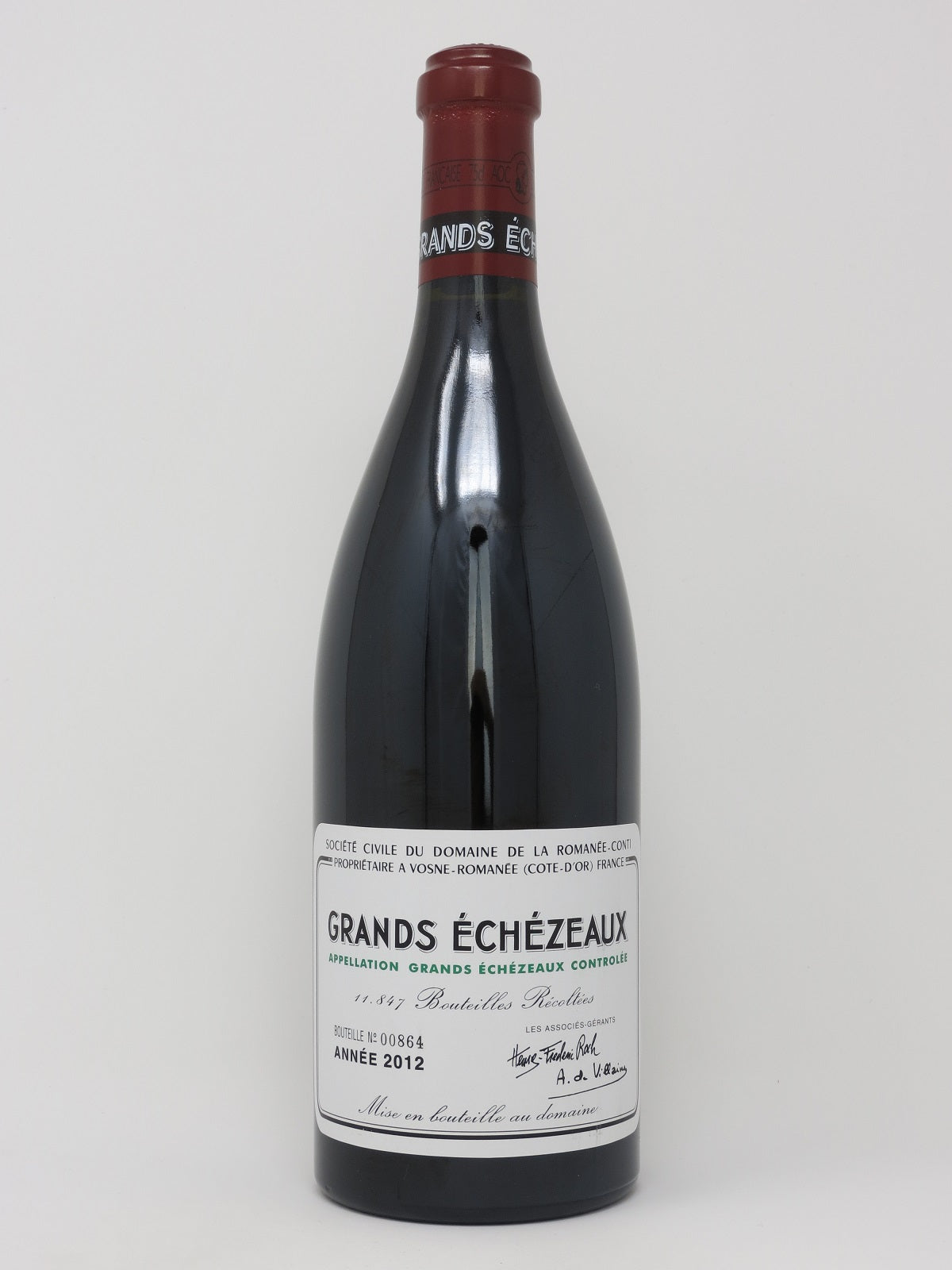 GRANDS ÉCHEZEAUX 2012 赤ワイン 750ml BURDRCDRGE-0750-2012-