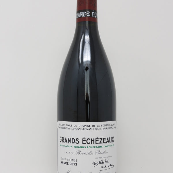 2012 Domaine de la Romanee-Conti, DRC, Grands Echezeaux Grand Cru, Bot